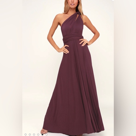 Lulus Tricks Of The Trade Plum/Purple Small NEW - Picture 3 of 8